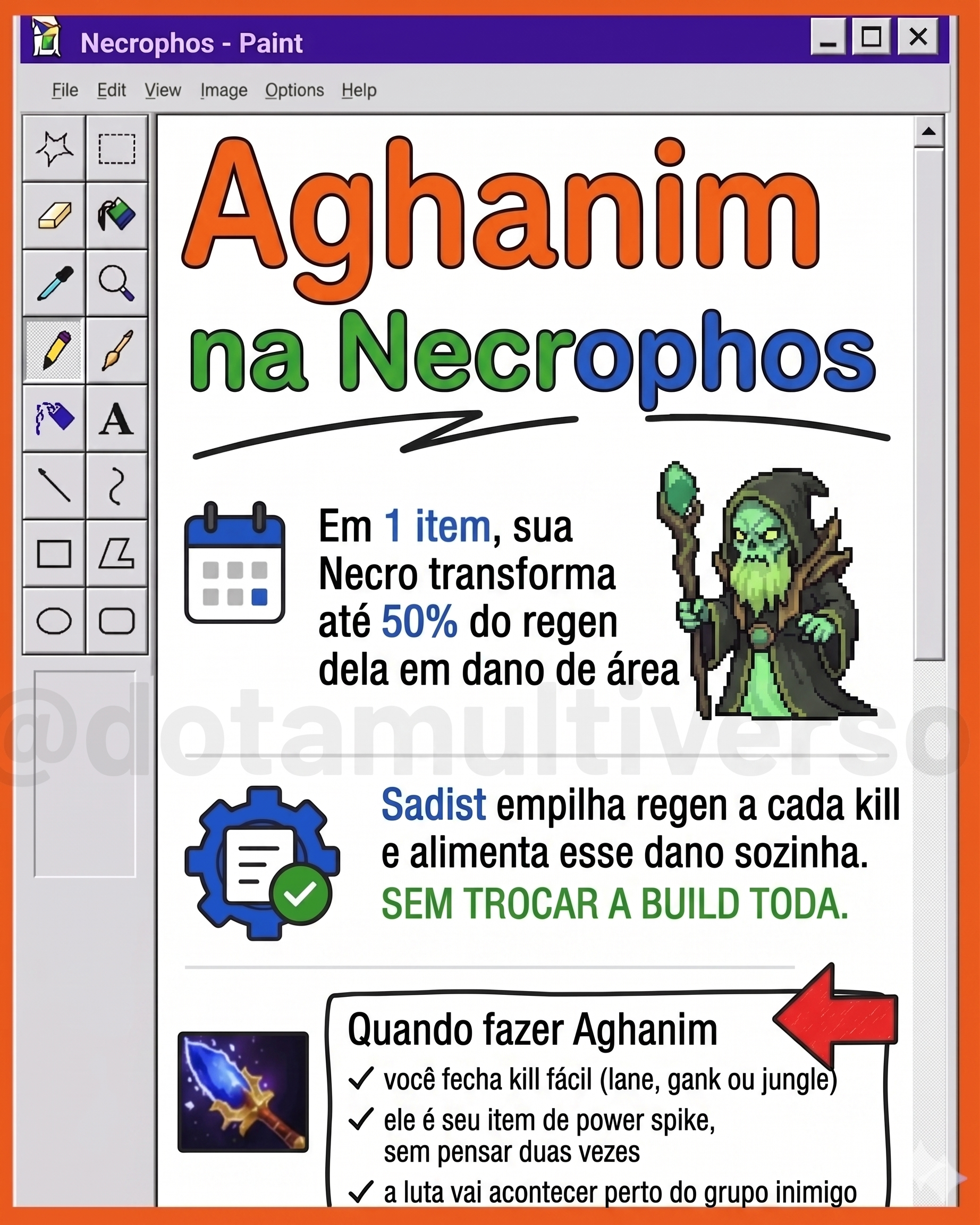 Aghanim's Scepter na Necrophos: quando vale fechar esse item