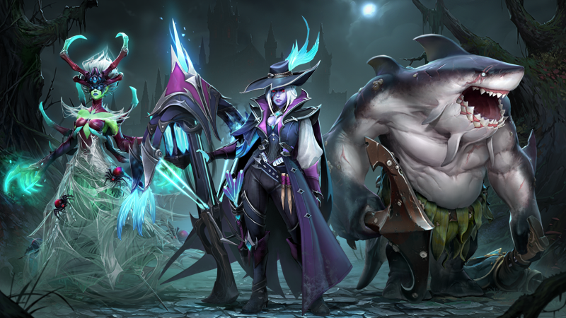 Trove of Terror no Dota 2: arcana do Tide, Drow de volta e todos os sets