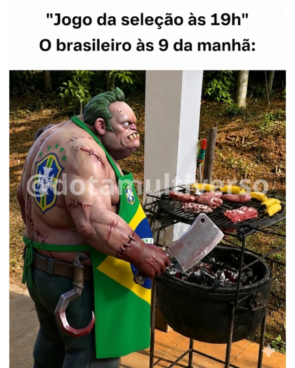 Jogo da seleção às 19h